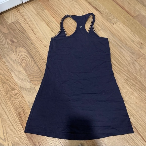 Lululemon Navy Blue Racerback Tank Top - Picture 3 of 5